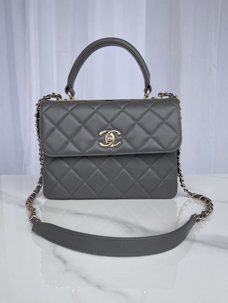 Ch**el top handle bags